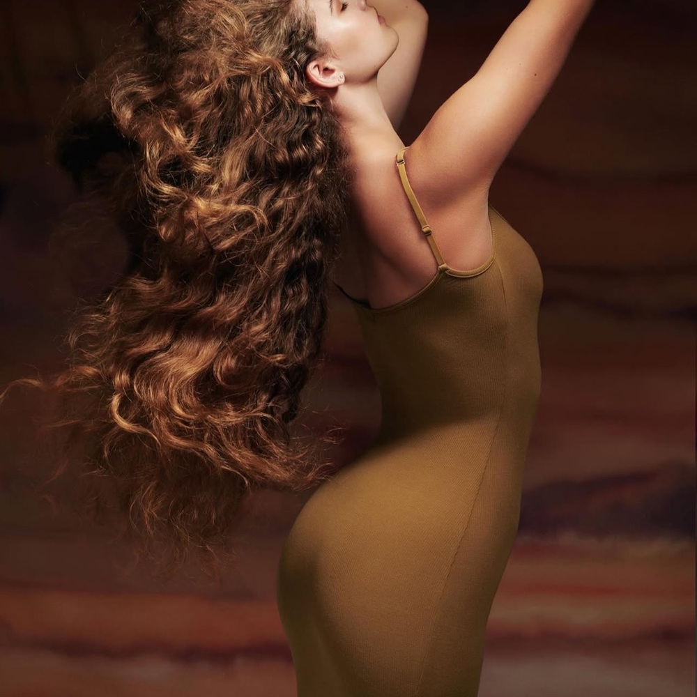 SKIMS | Soft Lounge Long Slip Dress - Picture 3 of 8